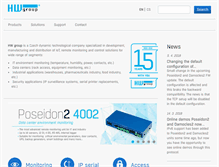 Tablet Screenshot of hw-group.com